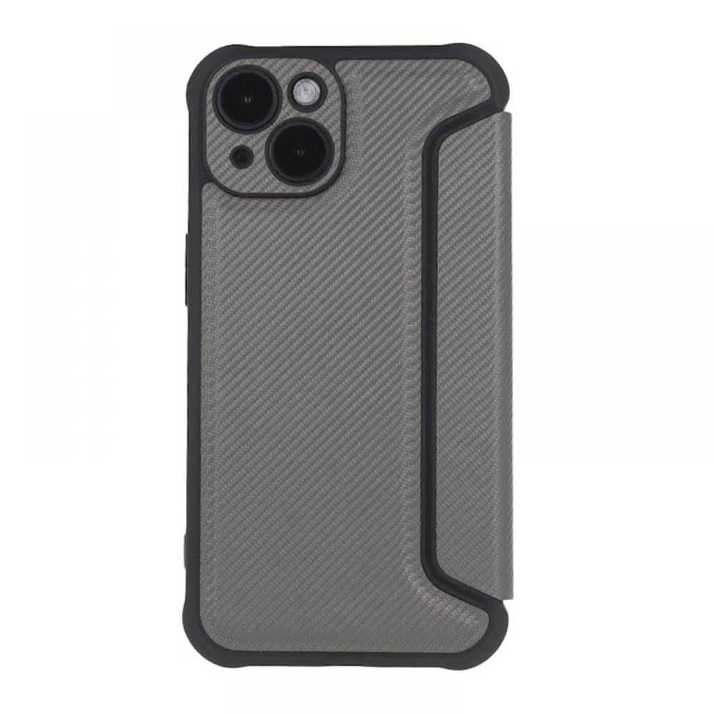 Futrola flip RAZOR BOOK (Smart Carbon case) za iPhone 16 Pro Max (6.9) siva