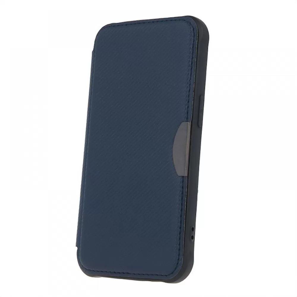 Futrola flip RAZOR BOOK (Smart Carbon case) za iPhone 16 Pro Max (6.9) tamno plava