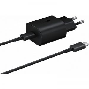 Kucni punjac Samsung EP-TA800B + DA705BBE 25W, 3A, 1 x USB-C sa USB-C kablom GP-PTU021SOABQ crni