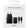 Kucni punjac Samsung 45W, 4.05A, 1 x USB-C, sa USB-C kablom EP-T4511XBEGEU crni