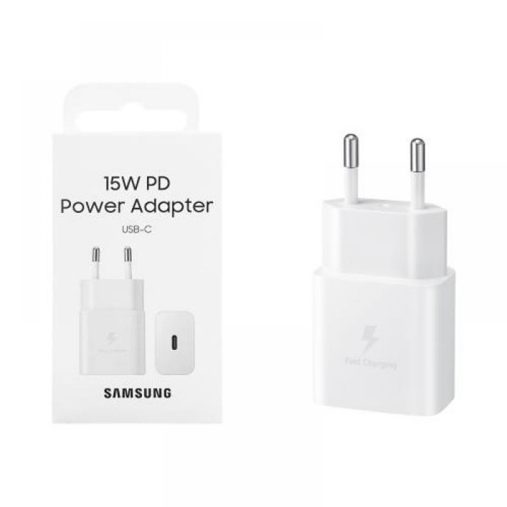 Kucni punjac Samsung (Adapter) 15W, 2A, 1 x USB-C, EP-T1510NWEGEU beli