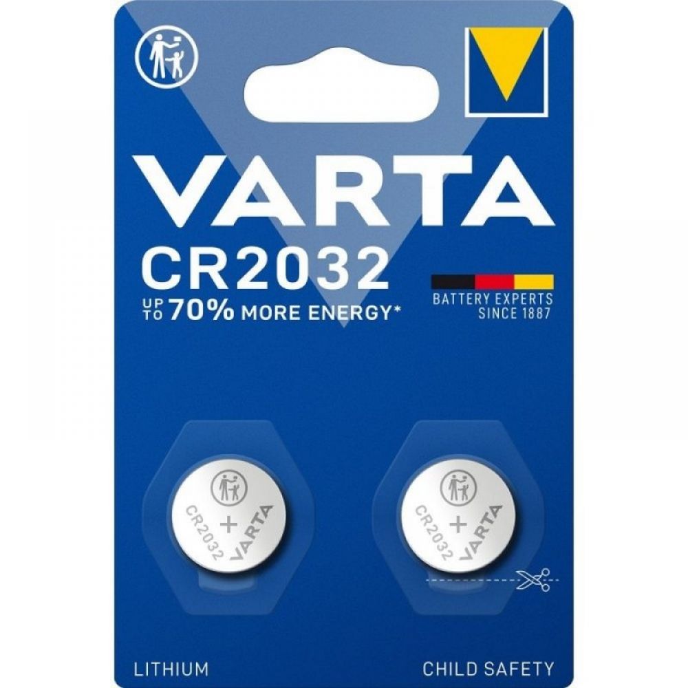 VARTA litijumska baterija CR2032 (BIOS) 3V 2 kom