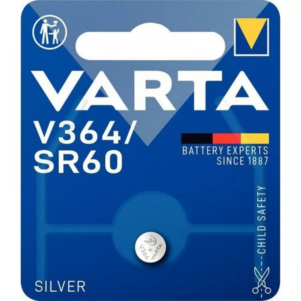 VARTA srebrna baterija V364 (Tip SR60) 1 kom