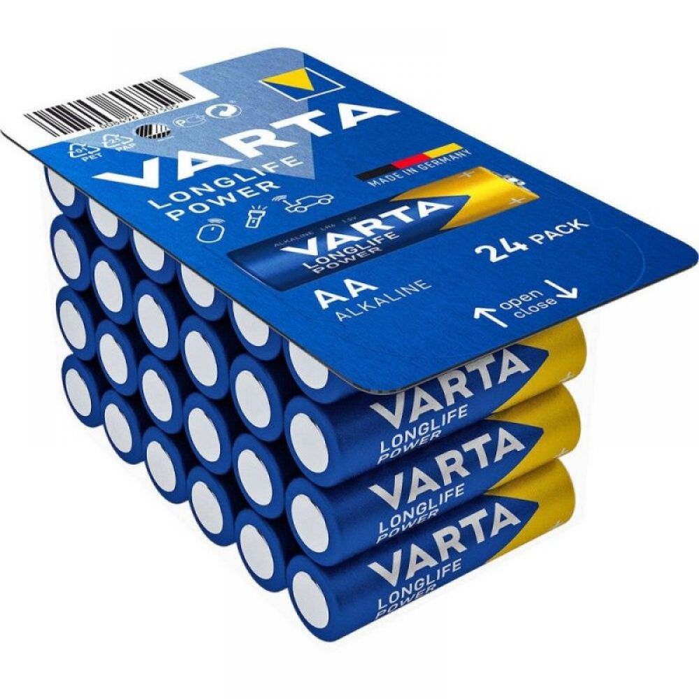 VARTA alkalna baterija R6 (AA) Longlife Power 24 kom