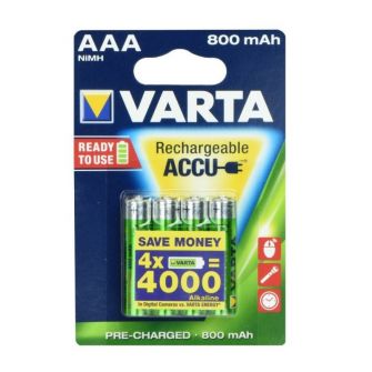 VARTA punjiva baterija R3 800 mAh (AAA) 4 kom