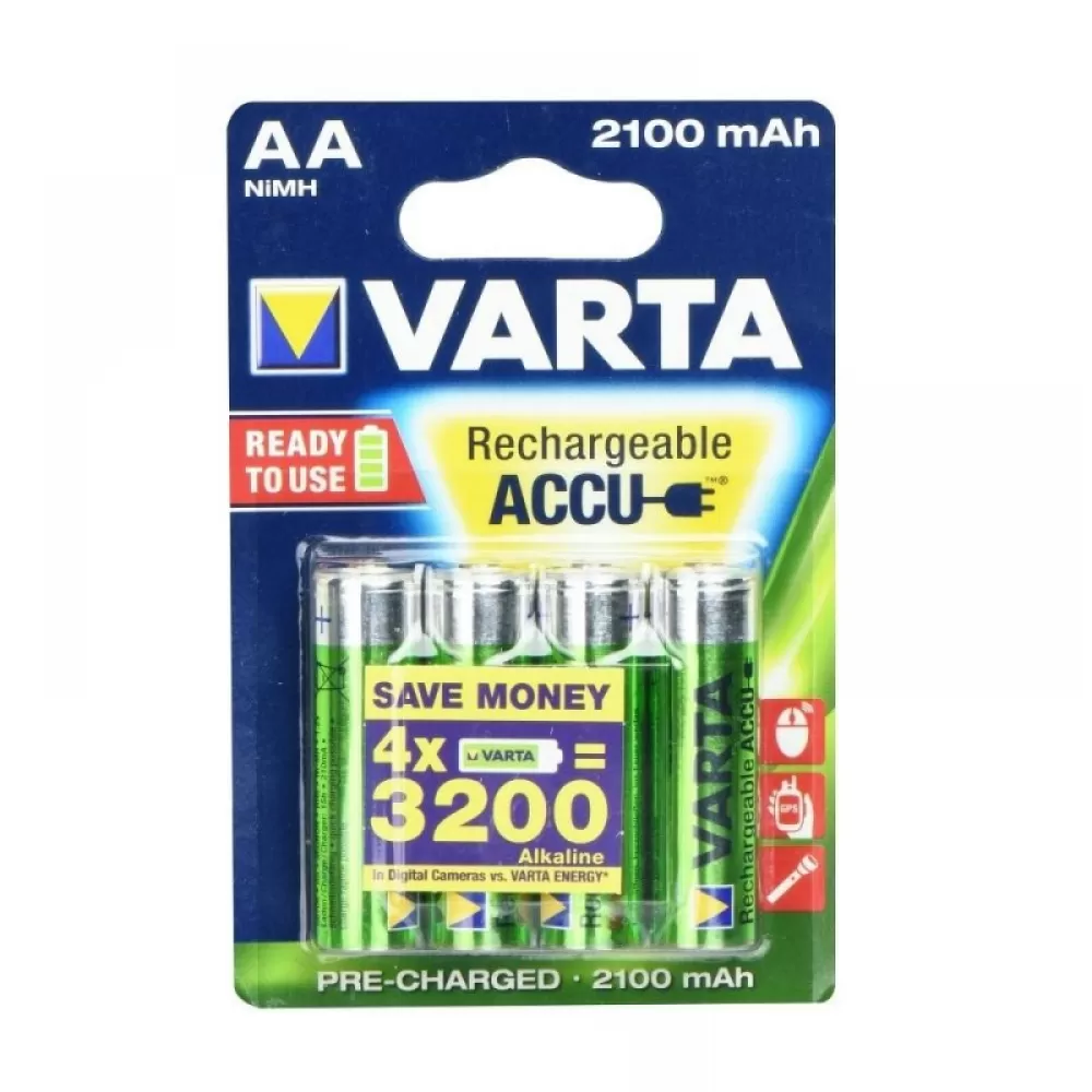 VARTA punjiva baterija R6 (AA) 2100 mAh 4 kom