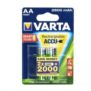 VARTA punjiva baterija R6 (AA) 2600 mAh profesionalna spremna 2 kom