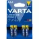 VARTA alkalna baterija R3 (AAA) Longlife Power 4 kom