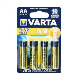 VARTA alkalna baterija R6 (AA) Longlife 4 kom