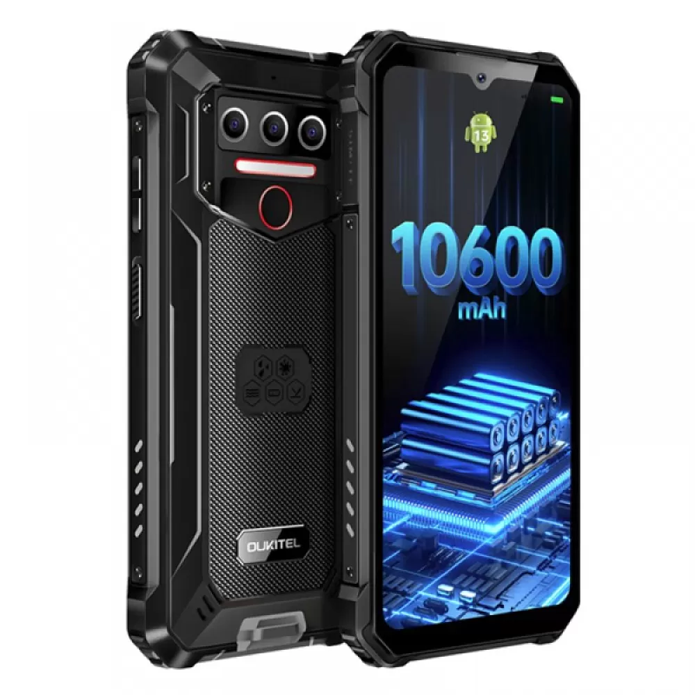 Mobilni telefon OUKITEL WP23 Pro Rugged Smartphone 8GB / 128GB / 10600mAh / Android13 crni