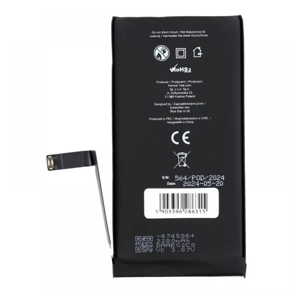 Baterija BLUE STAR za iPhone 14 3279 mAh