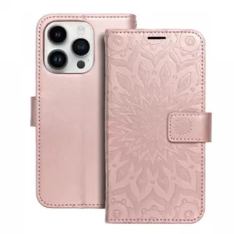 Futrola flip MEZZO BOOK za Samsung A36 5G mandala rose gold