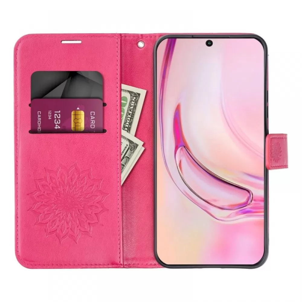 Futrola flip MEZZO BOOK za Samsung A36 5G mandala magenta