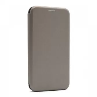 Futrola flip cover GALIO (forcell elegance) za Samsung S25 siva