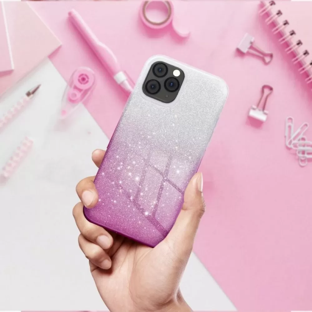 Futrola SHINING CASE za Samsung A36 5G providna pink