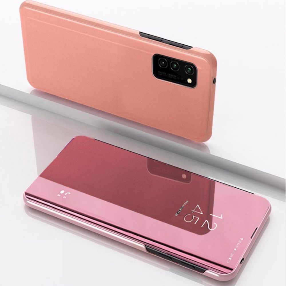 Futrola Smart Clear View za Samsung Galaxy A25 5G pink