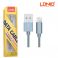 USB kabal LDNIO LS08 iPhone lightning 1000mm srebrni