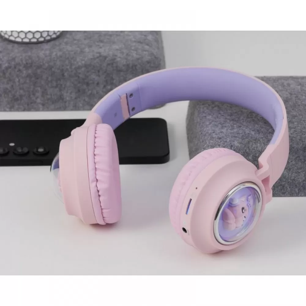 HOCO bezicne bluetooth slusalice W50 roze