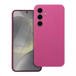 Futrola SILICONE 2mm za Samsung S25 Ultra roze