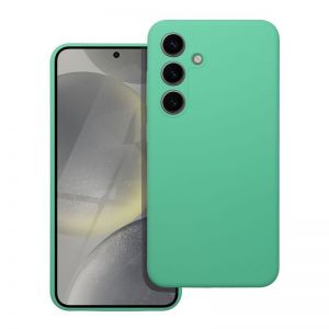 Futrola SILICONE 2mm za Samsung S25 Ultra mint zelena