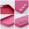 Futrola SILICONE 2mm za Samsung S25 roze