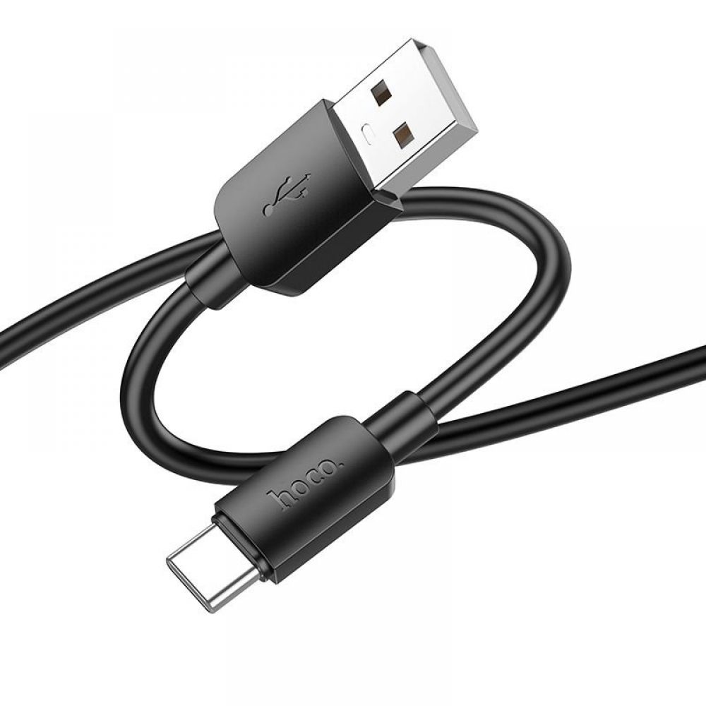 HOCO kabl USB A na Type C PD 2,4A 27W X96 1 m crni