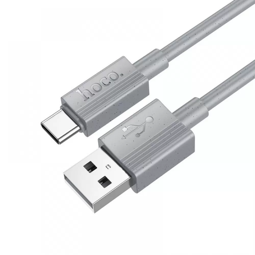 HOCO kabl USB A na Type C 3A X107 1 m sivi