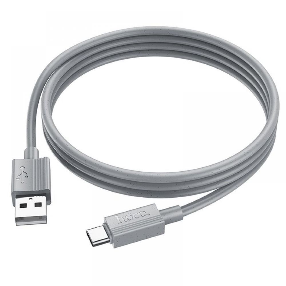 HOCO kabl USB A na Type C 3A X107 1 m sivi