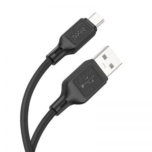 HOCO kabl USB A na Micro USB 2,4A X90 1 m crni