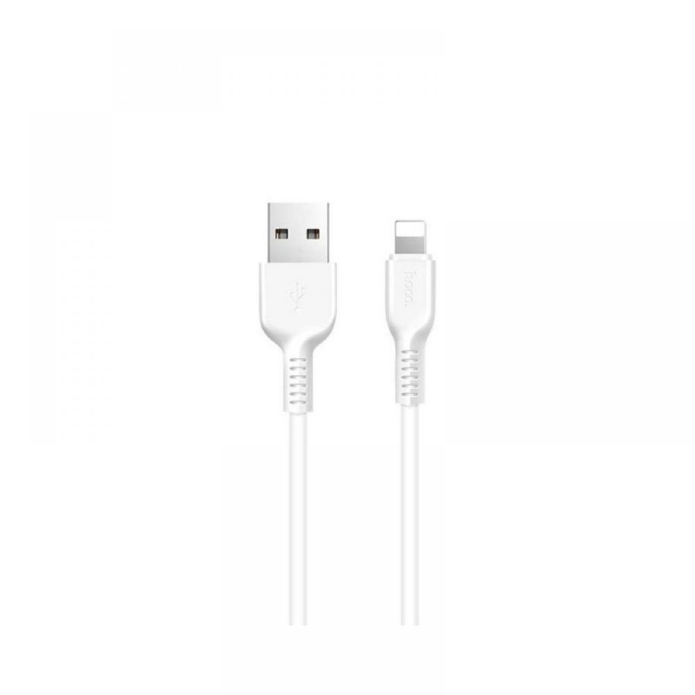 HOCO kabl USB A na Lightning 2,4A X20 1 m beli