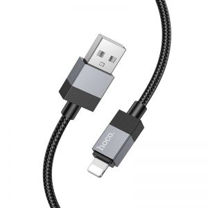 HOCO kabl USB A na Lightning 2,4A X110 crni