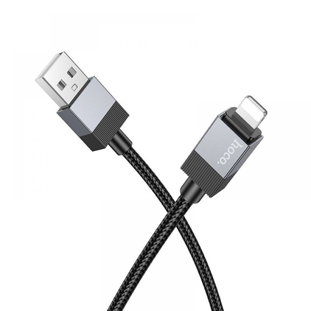 HOCO kabl USB A na Lightning 2,4A X110 crni