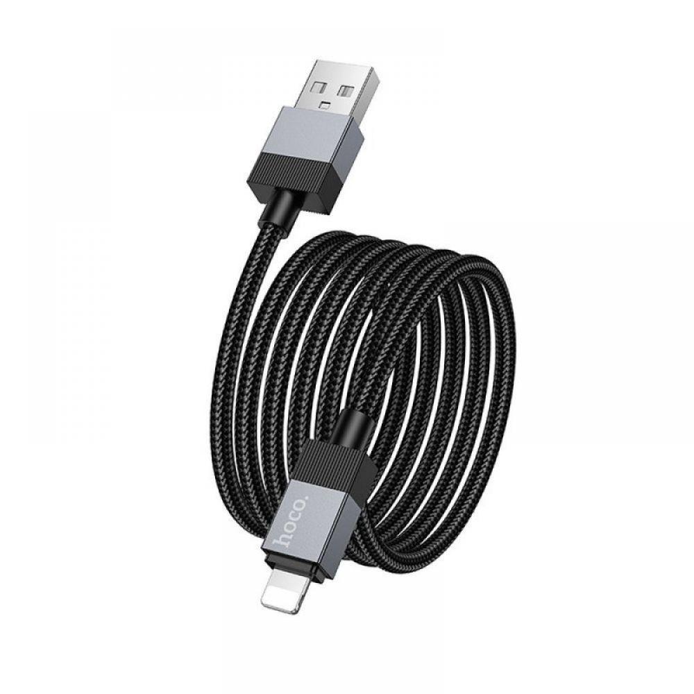 HOCO kabl USB A na Lightning 2,4A X110 crni