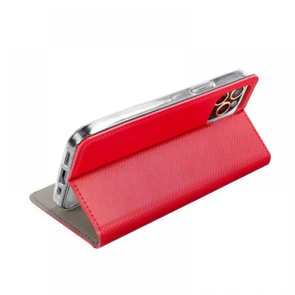 Futrola flip SMART CASE BOOK (Smart Magnet case) za Xiaomi 15 crvena