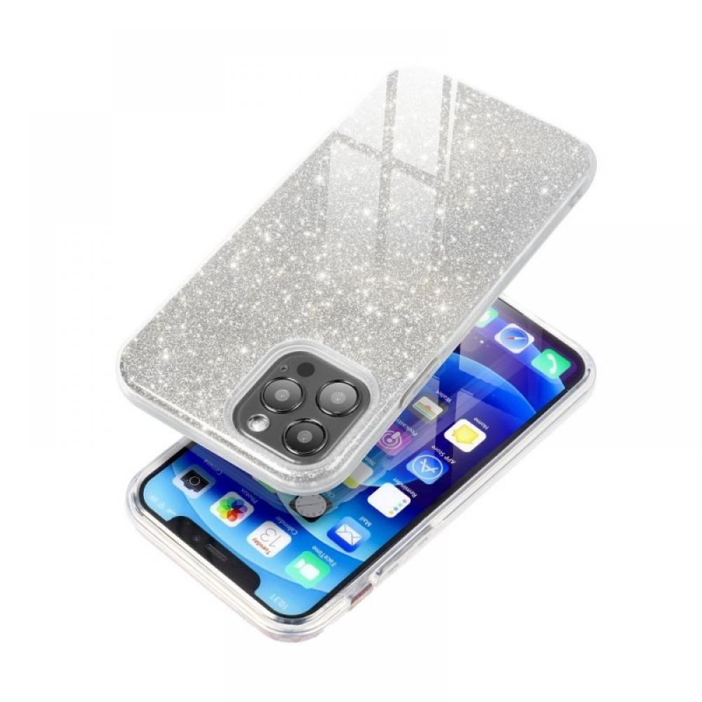 Futrola SHINING CASE (Glitter 3in1) za Samsung Galaxy A16 4G / A16 5G srebrna