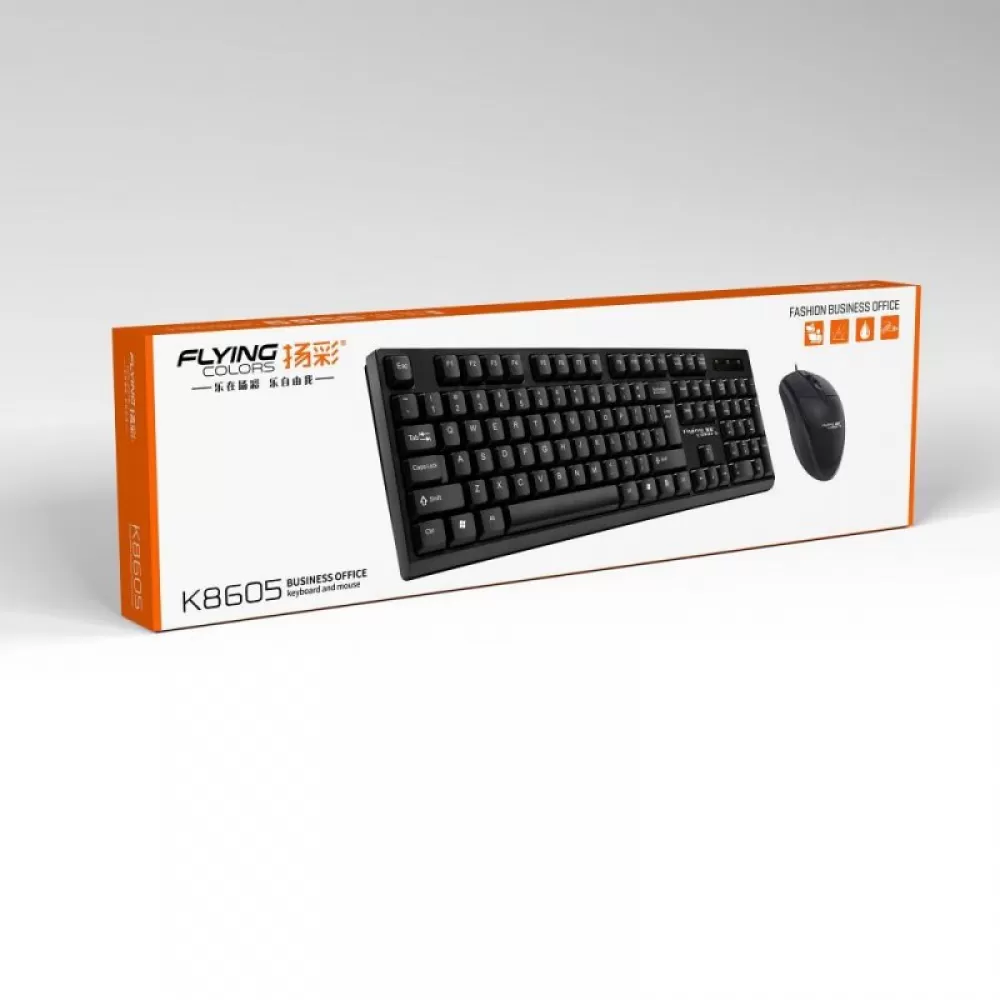 Zicani set USB A tastatura QWERTY + mis K8605 U+U