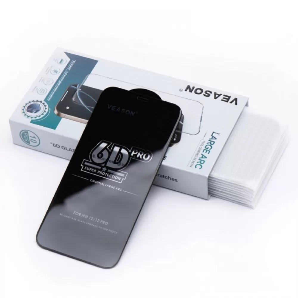 Zastitno staklo 6D Pro Veason (pakovanje 10 u 1) za Xiaomi Redmi Note 13 5G / Redmi Note 13 Pro 5G crno