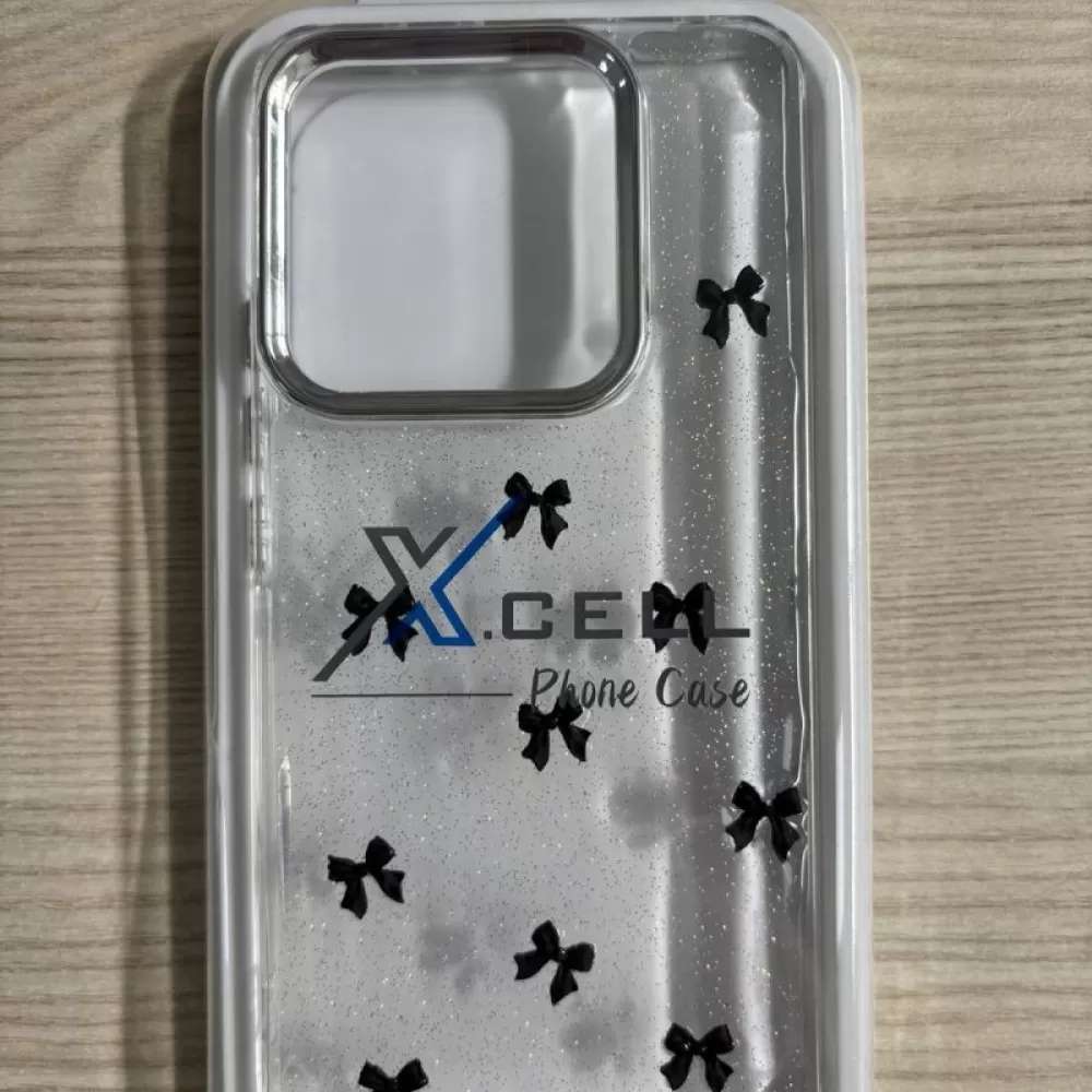 Futrola FASHION BOW za Xiaomi Redmi Note 14 4G crna