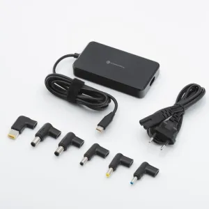 FORCELL F-ENERGY E856 univerzalni punjac za laptop 65W (6 adaptera) crni