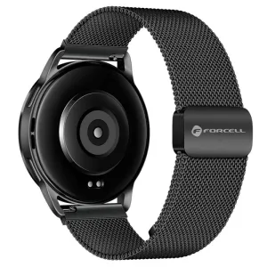 FORCELL F-DESIGN FS11 magnetna narukvica od nerdjajuceg celika za SAMSUNG Watch 22 mm crna