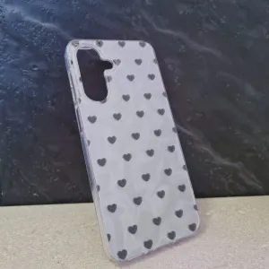 Futrola Sedef Heart za Xiaomi Redmi Note 13 Pro Plus 5G srebrna