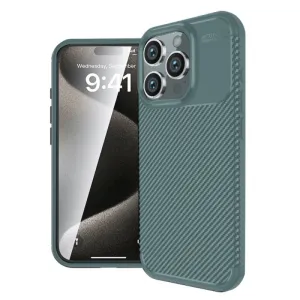 Silikonska futrola AUTO FOCUS LINE za Vivo Y29s maslinasto zelena