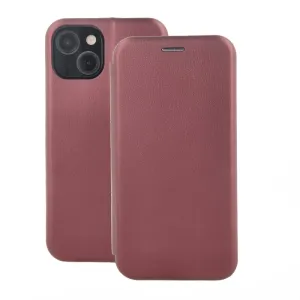 Futrola flip cover GALIO (Smart Diva) za iPhone 16e bordo