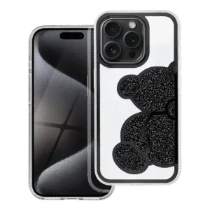 Futrola TEDDY BEAR za SAMSUNG S25 Edge crna