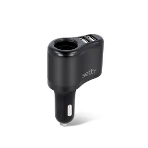 Auto punjac Setty auto razdvojnik RGS-01 2x USB 2A