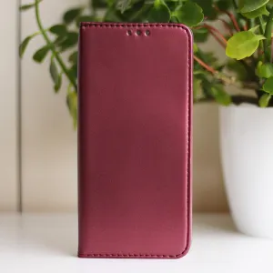 Futrola flip SMART MAGNETO BOOK za IPHONE 17 Pro bordo