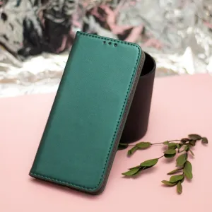 Futrola flip SMART MAGNETO BOOK za IPHONE 17 tamno zelena