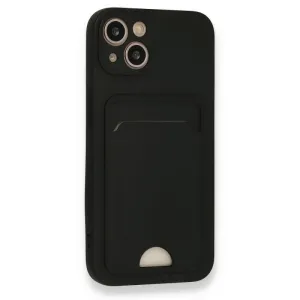 Futrola SOFT sa dzepicem (soft card) za iPhone 16 Pro (6.3) crna