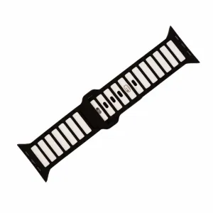 Narukvica za sat 42 / 44 / 45 / 46 / 49mm No2 crno-bela