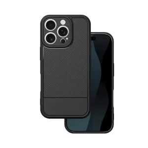 Futrola SIMPLE CARBON za iPhone 16 Pro 6,3" crna